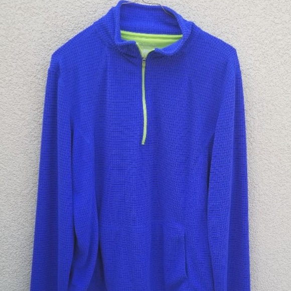 Tek Gear Jackets & Blazers - Tek Gear blue quarter zip pull over track jacket SZ XL